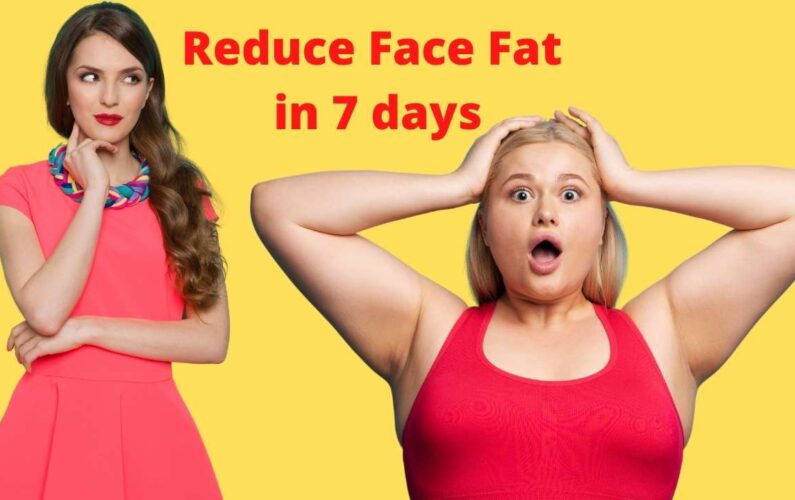face fat reduce exercise